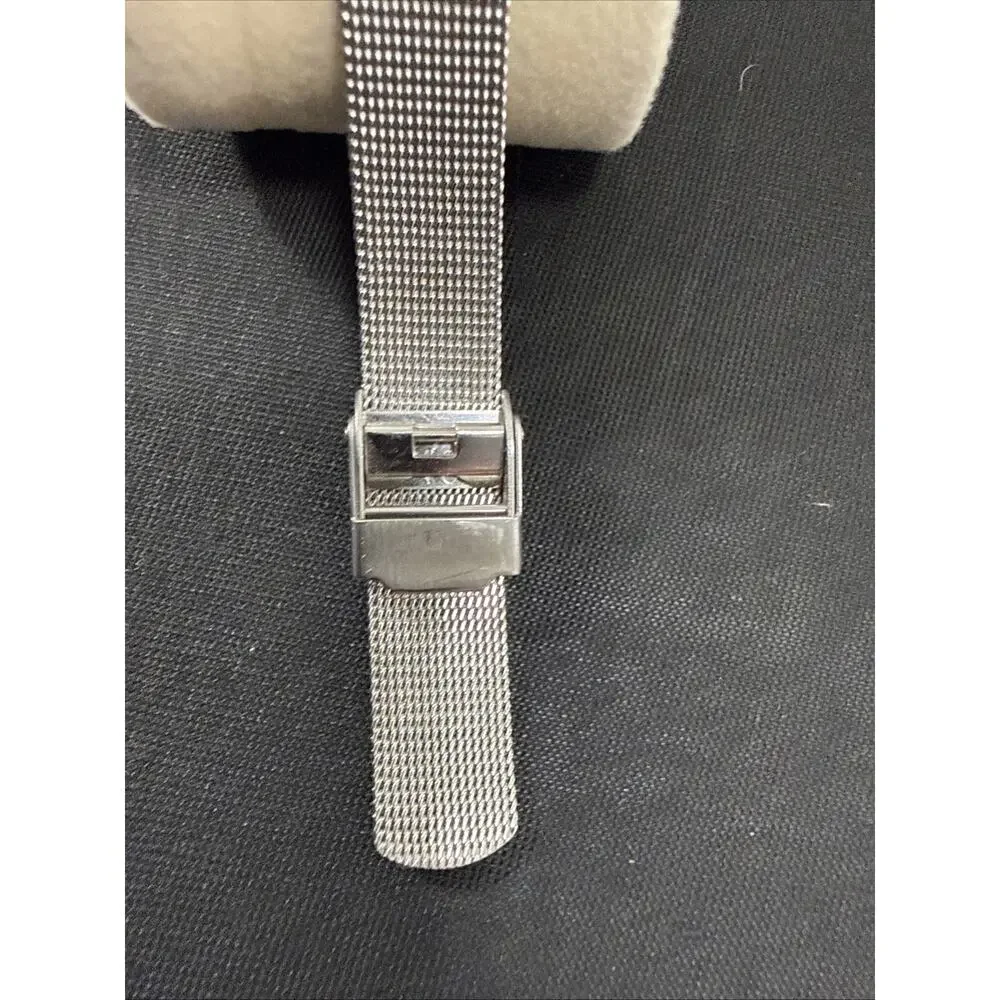Womens Skagen Denmark Ultra Slim Mother Of Pearl Dial Diamond Accent Minimalist